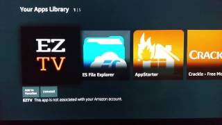 Install EZTVKodi on a new firestick [upl. by Nylehtak984]