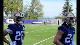 Washington Football  Spring Practice Day 10 [upl. by Tynan66]