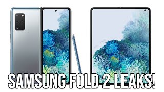 New Galaxy Fold 2 Leaks Bigger screens SPen amp 120Hz [upl. by Florencia]