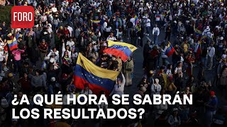 ¿A qué hora se conocerán los resultados de las elecciones en Venezuela  Las Noticias [upl. by Beyer919]