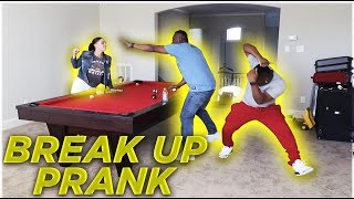 BREAK UP PRANK IN FRONT OF OUR PARENTS  THE PRINCE FAMILY [upl. by Orlena]