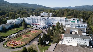 The retail shops of The Greenbrier  Americas Resort White Sulphur Springs West Virginia [upl. by Atinat732]