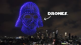 STAR WARS A New Hope Drone Show Remake Full Show [upl. by Htennek215]