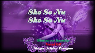 Sho so nu  Vocal Off  Bhutanese karaoke [upl. by Yebba51]