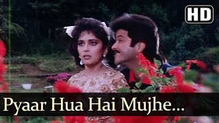 Pyar Hua Hai Mujhe  Anil Kapoor  Madhuri Dixit  Jamai Raja Bollywood Songs [upl. by Adia]