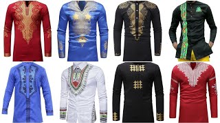 African Dashiki Shirts Men Clothing 2020  Lastest Printed African Dashiki amp Ankara Styles shirts [upl. by Hiller526]