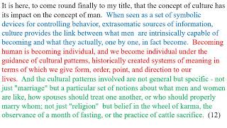 Geertz Interpretation of Culture [upl. by Cedell]