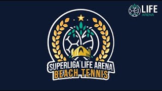 SUPER LIGA LIFE DE BEACH TENNIS  Mista Ouro  Fábio  Mônica X Mel  Marciano [upl. by Lotsirb]