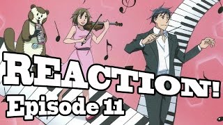 REACTION Nodame Cantabile  Episode 11 [upl. by Ellenohs]