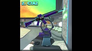 Top 5 BEST ASSAULT RIFLES  Phantom Forces Roblox [upl. by Broddie]