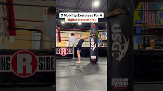 Hip mobility exercises for HIGHER KICKS muaythai martialarts hipmobility flexibility [upl. by Eiger]