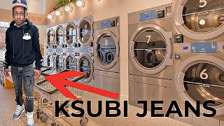 KSUBI JEANS  Washing KSUBI Jeans Fast amp Affordable FULL VIDEO 👀 🤔 [upl. by Conias154]