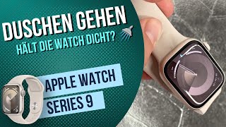 Apple Watch 9  Duschen gehen •💧 •❓ •⌚ [upl. by Immas]