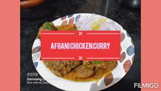 AFGHANI CHICKEN CURRY Recipe Simple and Easy to Prepare [upl. by Streetman]