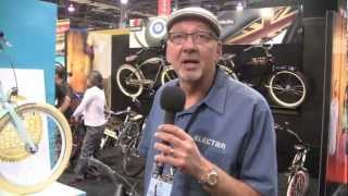 Electra Townie Go Electric Bike with SRAM Electric Bike Kit at Interbike 2012  Electric Bike Report [upl. by Fredel886]