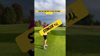 Stinger led to an eagle putt golf golfer golfswing perfect sexy shots fyp [upl. by Oniliuqnart]