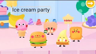 Part 2 of ice cream party a fast food [upl. by Jorin]