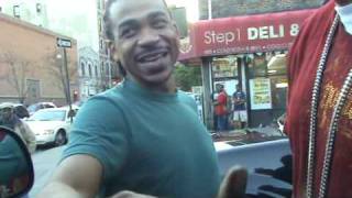 MaxB French Montana amp Los Don on Lenox ave pt 2 [upl. by Mohammad]