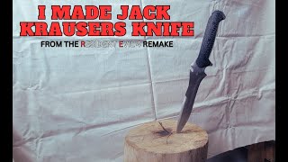 Making Krausers Knife From Resident Evil 4 [upl. by Gasperoni]