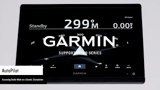 Garmin Support  Garmin Marine AutoPilot  Accessing Dealer Mode via a Chartplotter [upl. by Rosemary]