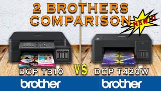 BROTHER DCPT310 amp DCPT420W SPECIFICATIONS COMPARISON [upl. by Hoopes475]