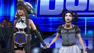 New Champion Sakisama Introduces Mei Saint Michele amp Asuka Runs In Diapered Divas WWE 2K23 [upl. by Miarfe]