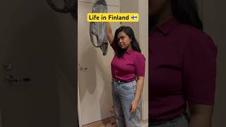 Life in Finland 🇫🇮😃 abroadlife lifeineurope lifeinfinland [upl. by Ydissak]