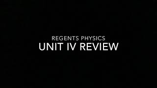 Regents Physics Electricity amp Magnetism Review [upl. by Leisha69]