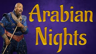 Arabian Nights backing track karaoke instrumental Aladdin Broadway [upl. by Link962]