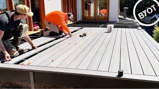 How To Install Timbertech Decking [upl. by Odradlig356]