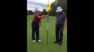 Hole in One Gleneagles King course 5th hole [upl. by Apgar]