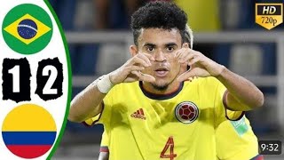 ColombiaBrasile 21 Highlights amp All Goals  Qualificazioni Mondiali 2023 [upl. by Erdied693]