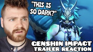 First Time REACTION to GENSHIN IMPACT short TRAILERS  Part 1 [upl. by Acinnor431]