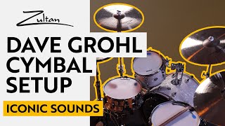 Iconic Sounds I Dave Grohl I Zultan Cymbals [upl. by Odrick697]