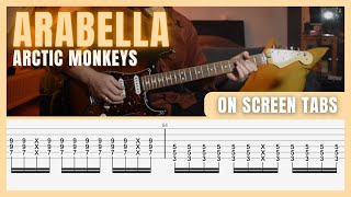 Arabella  Arctic Monkeys Guitar LessonTab [upl. by Anzovin650]