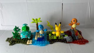 LEGO mega Pokémon kanto region team build and review [upl. by Jessamyn]