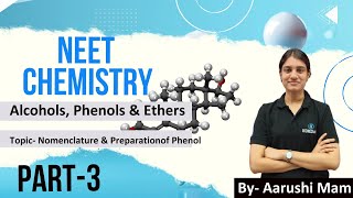 Nomenclature amp Preparationof Phenol  Chemistry Aarushi mam  Horizon Academy [upl. by Nevaed]