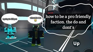 how to be a pro friendly faction in Roblox gar [upl. by Johns557]