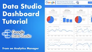 Google Data Studio Dashboard Tutorial  Data Studio Tutorial [upl. by Aleibarg]