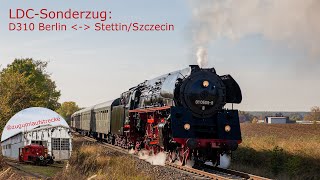 Sonderzug D310 Berlin nach Szczecin 19102024 [upl. by Alegnatal]