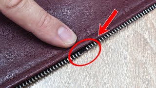 Tailor shared a secret Repair of a broken zipper [upl. by Sharron805]