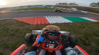 MY KART ENGINE decided to BLOW UP in the FASTEST CORNER [upl. by Desireah]