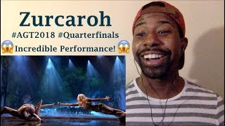 Zurcaroh Dance Act Delivers Incredible Flips On Stage  AGT 2018 Quarterfinals  Reaction [upl. by Naashar]