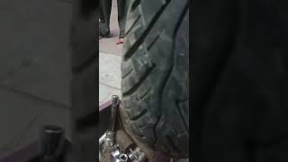 Tubeless tyre page lagakar banana [upl. by Annahs]