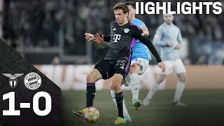 quotWell fight our way out of this togetherquot  Lazio vs FC Bayern 10  UCL Highlights [upl. by Eimor]