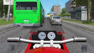 City Car Driving  Yamaha FCR900  Fast Driving [upl. by Ekyt458]