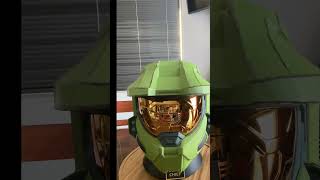 Halo Master Chief Deluxe Helmet with lights and sounds  Spartan Collection [upl. by Yrellav]