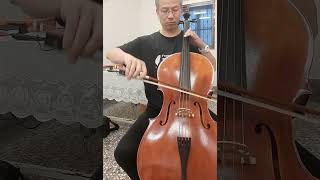 Day 61 Bach Suite No1 in G major for Cello  Courante bar 2635 practice [upl. by Reseta]