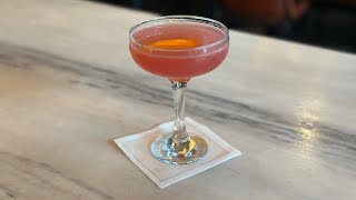 How to make classic cocktail Cosomopolitan 🍸🔥 [upl. by Asum]