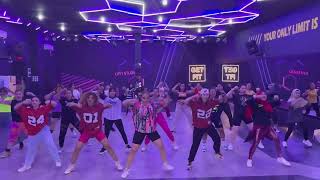 PUDAR  ROSA REMIX By RIZKY WA  RM CHOREO ZUMBA amp DANCE WORKOUT [upl. by Nessi]